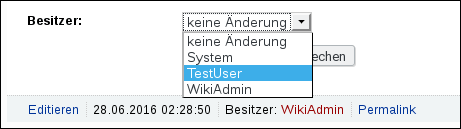 Seiten-Besitzer ändern 